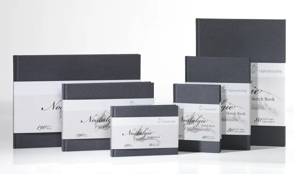 Szkicownik Nostalgie - Hahnemühle - A6, 190 g, 80 ark.