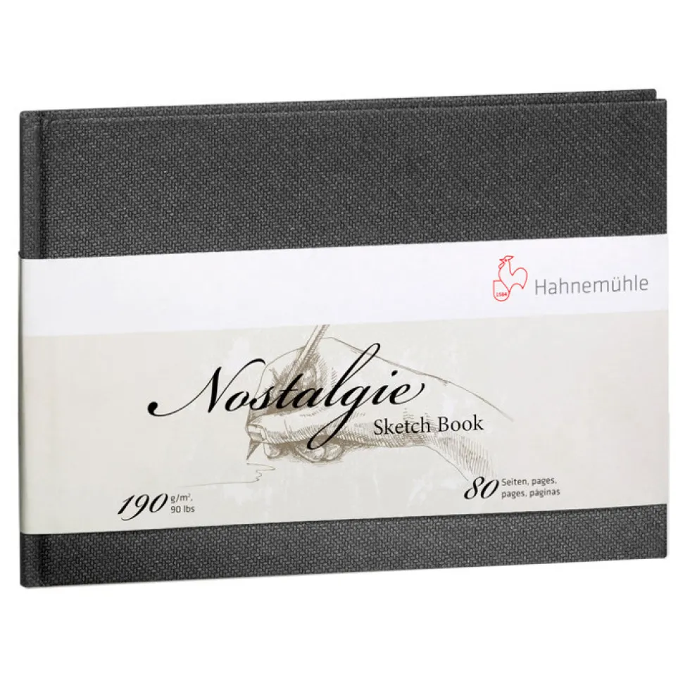 Szkicownik Nostalgie - Hahnemühle - A6, 190 g, 80 ark.