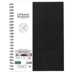 Szkicownik Studio na spirali - Lefranc & Bourgeois - A4, 110 g, 160 stron