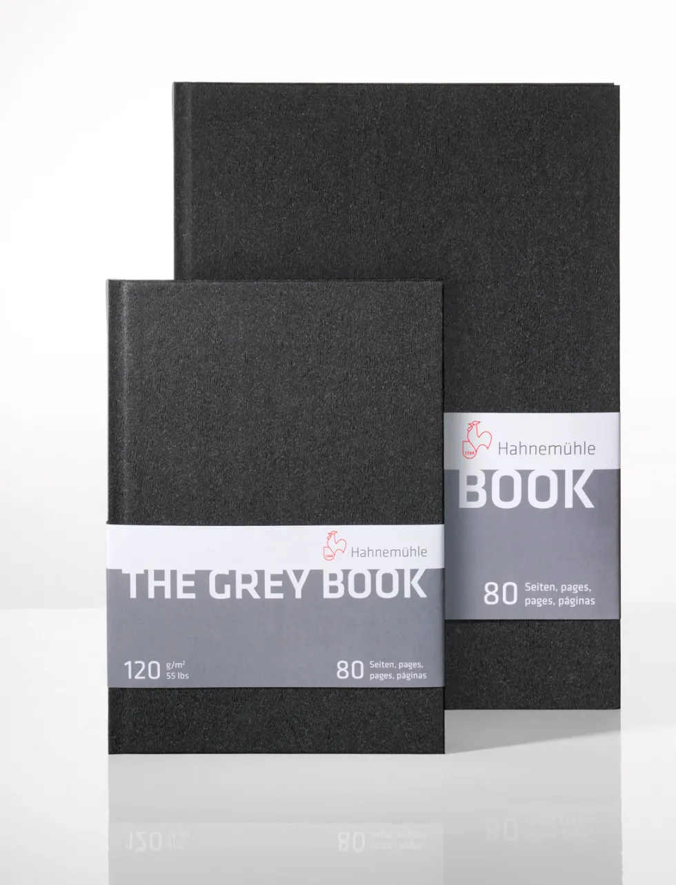 Szkicownik The Grey Book - Hahnemühle - A4, 120 g, 80 ark.