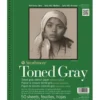 Szkicownik Toned Gray 23 x 31 cm - Strathmore - 118 g, 50 arkuszy
