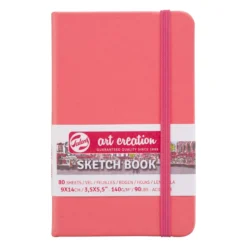 Szkicownik 21 x 30 cm - Talens Art Creation - Coral Red, 140 g, 80 ark.