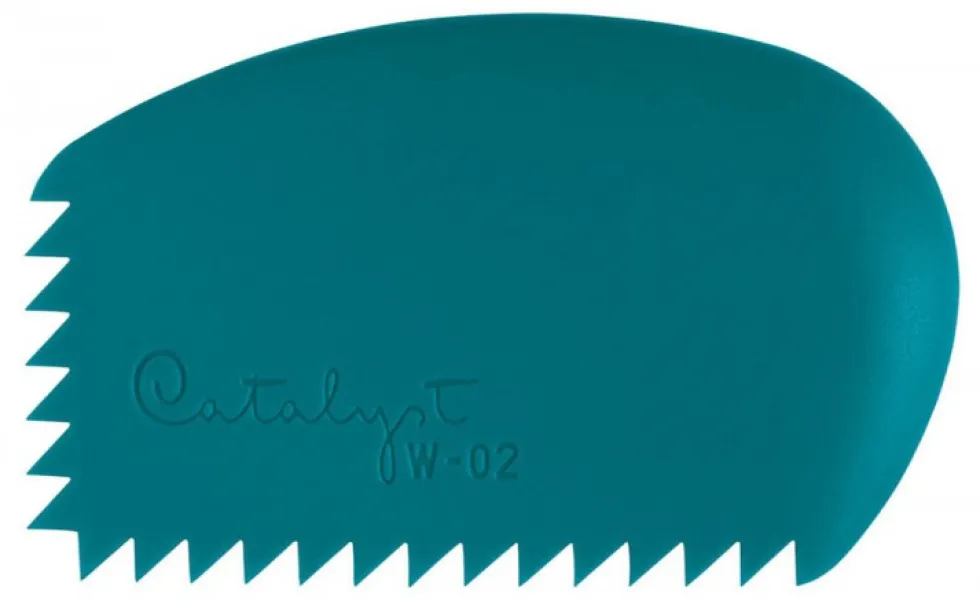 Szpatułka silikonowa Catalyst Wedge - Princeton - turkusowa, nr 02