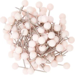 Szpilki ozdobne - Rico Design - Pink, 16 mm, 100 szt.