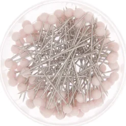 Szpilki ozdobne - Rico Design - Pink, 38 mm, 100 szt.