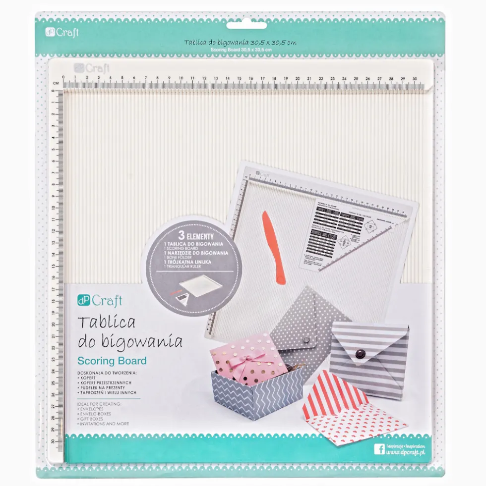 Tablica do bigowania kart i kopert - DpCraft - 30,5 x 30,5 cm