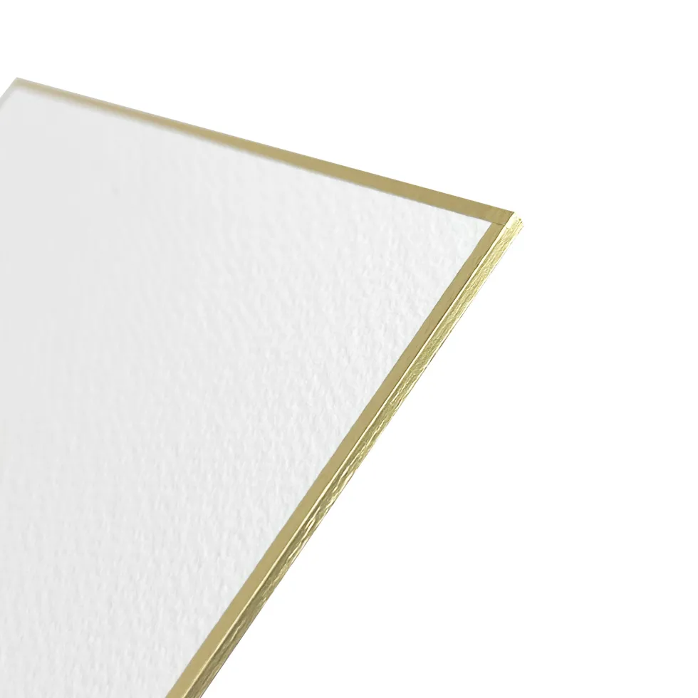 Tablica malarska akwarelowa Shikishi White Ibis 7,5 x 7,5 cm - Holbein - 300 g 10 szt.