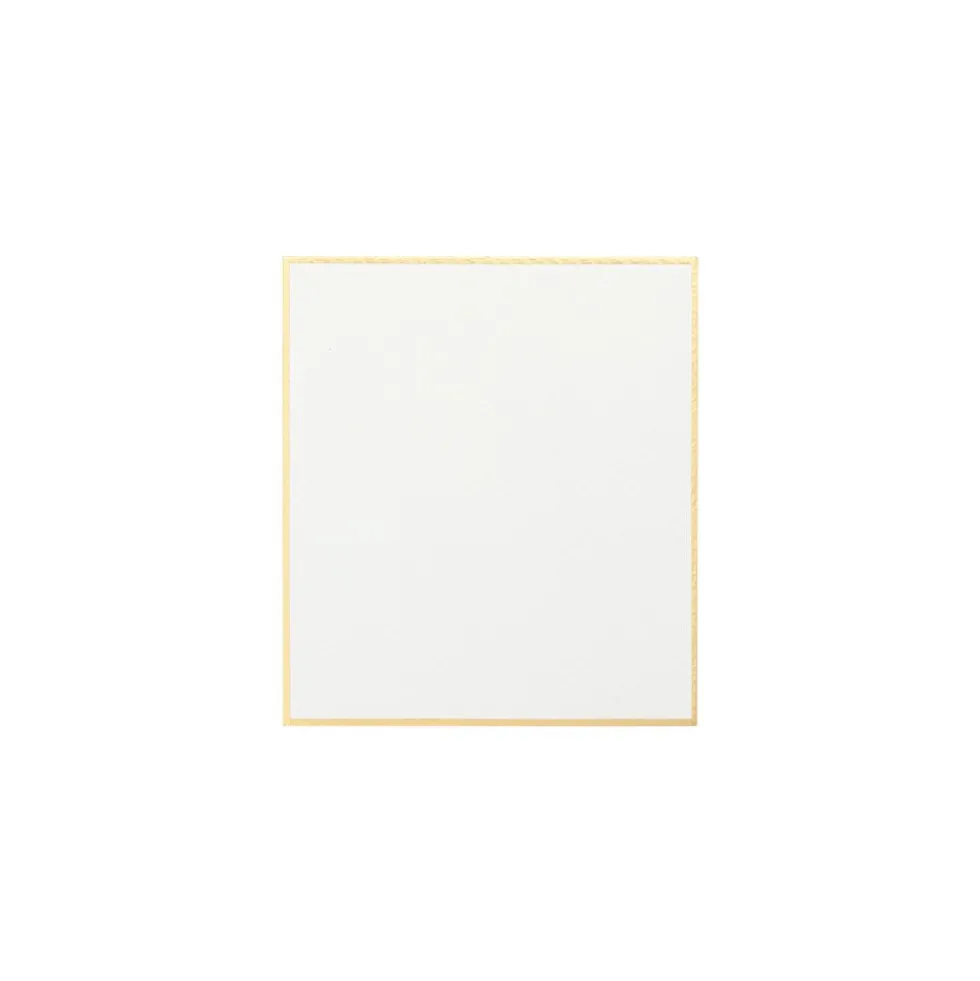 Tablica malarska akwarelowa Shikishi White Ibis 7,5 x 7,5 cm - Holbein - 300 g 10 szt.