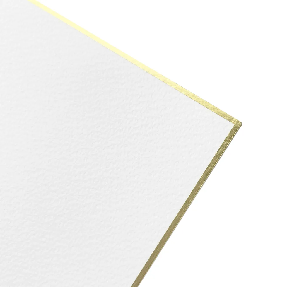 Tablica malarska akwarelowa Shikishi White Ibis 7,5 x 7,5 cm - Holbein - 300 g 10 szt.