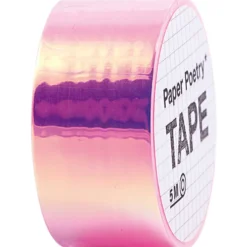Taśma ozdobna Mirror Rainbow - Paper Poetry - Pink, 19 mm x 5 m