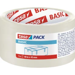 Taśma pakowa Tesa Basic - Tesa - transparentna, 45 mm x 40 m