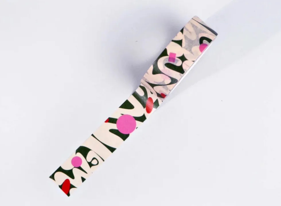 Taśma papierowa washi August - The Completist. - 15 mm x 10 m