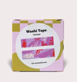Taśma papierowa washi Contour - The Completist. - 15 mm x 10 m