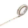 Taśma papierowa washi - MT Masking Tape - Flower Line, 7 m