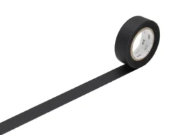 Taśma papierowa washi - MT Masking Tape - Matte Black, 7 m