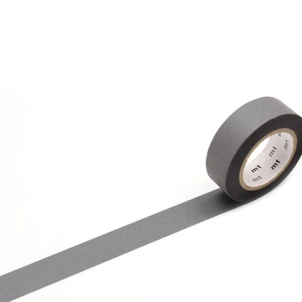 Taśma papierowa washi - MT Masking Tape - Matte Gray, 7 m