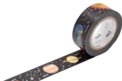 Taśma papierowa washi - MT Masking Tape - Planet, 10 m