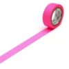 Taśma papierowa washi - MT Masking Tape - Shocking Pink, 7 m