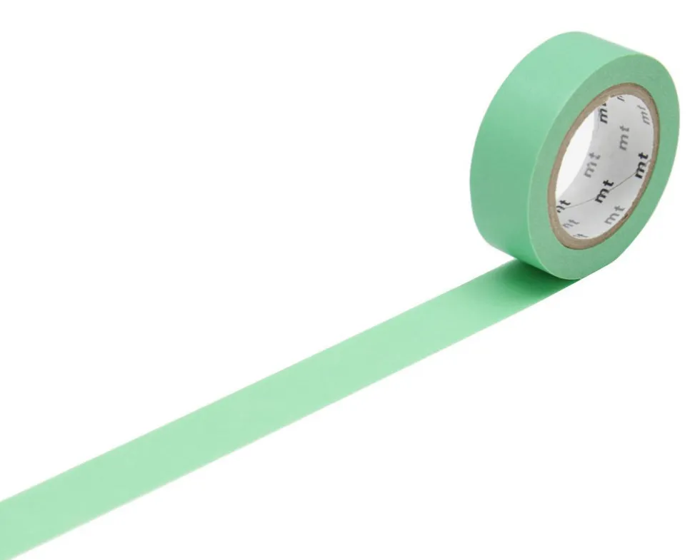 Taśma papierowa washi - MT Masking Tape - Wakamidori, 7 m