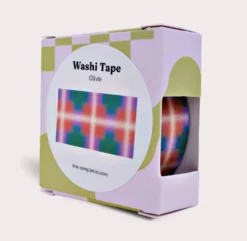 Taśma papierowa washi Olivia - The Completist. - 15 mm x 10 m