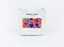 Taśma papierowa washi Peach Terazzo - The Completist.