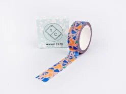 Taśma papierowa washi Peach Terazzo - The Completist.