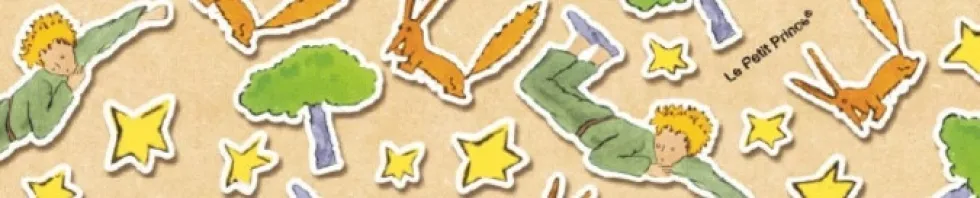 Taśma papierowa washi The Little Prince and the fox - MT Masking Tape - 7 m