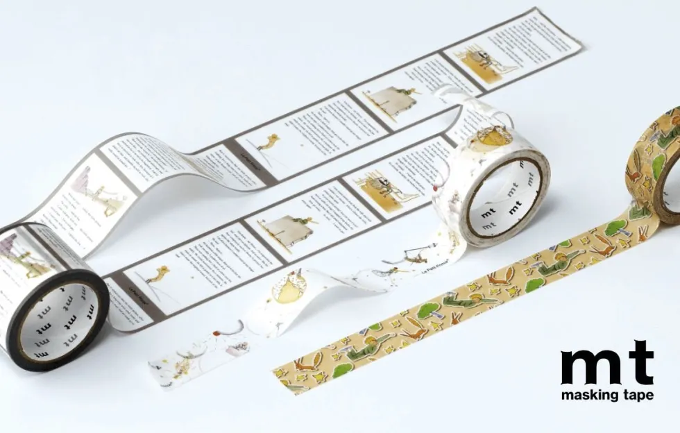 Taśma papierowa washi The Little Prince Illustrations - MT Masking Tape - 5 m