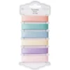 Tasiemki ozdobne, satynowe - DpCraft - Pastels, 6 szt.