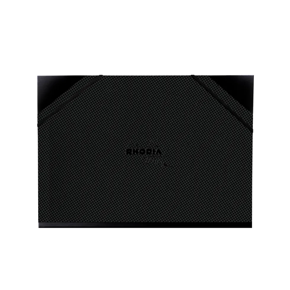 Teczka fakturowana na rysunki 32 x 45 cm - Rhodia - Black