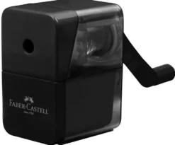 Temperówka na korbkę z pojemnikiem - Faber-Castell