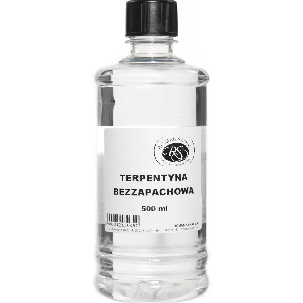 Terpentyna bezzapachowa do farb olejnych - Roman Szmal - 500 ml