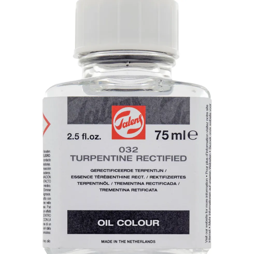 Terpentyna rektyfikowana do farb olejnych - Talens - 75 ml