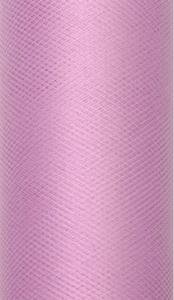 Tiul dekoracyjny 30 cm - pudrowy róż, 9 m