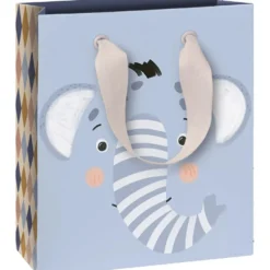Torba prezentowa Buba - Stewo - niebieska 18 x 8 x 21 cm