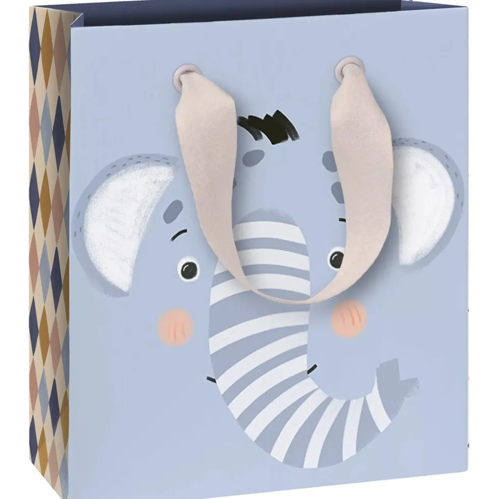 Torba prezentowa Buba - Stewo - niebieska 18 x 8 x 21 cm