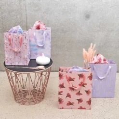 Torba prezentowa - Rico Design - Blossoms, 26 x 32 x 12 cm
