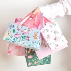 Torba prezentowa Roses - Rico Design - 12 x 18 x 10 cm