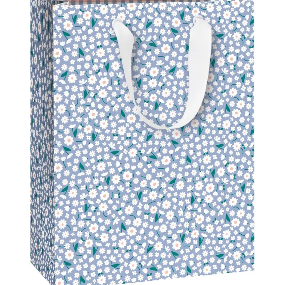 Torba prezentowa Samia - Stewo - niebieska 23 x 13 x 30 cm