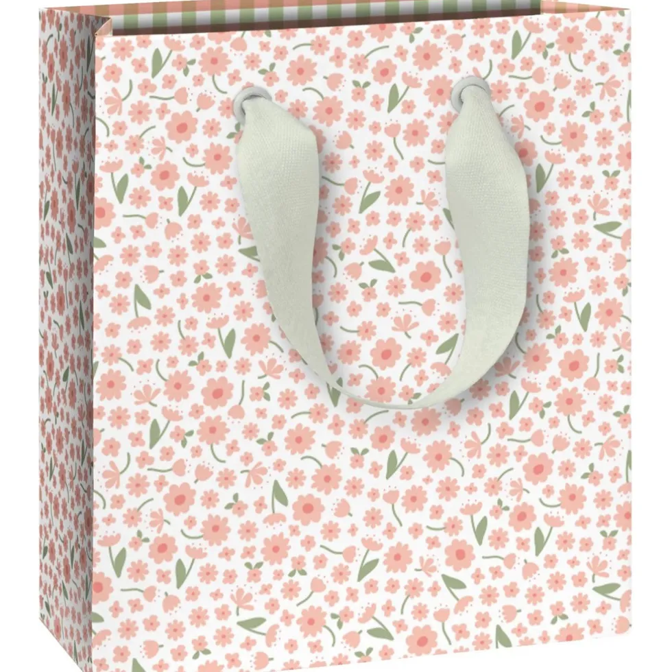 Torba prezentowa Samia - Stewo - różowa 18 x 8 x 21 cm