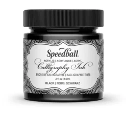 Tusz akrylowy do kaligrafii - Speedball - Black 59 ml