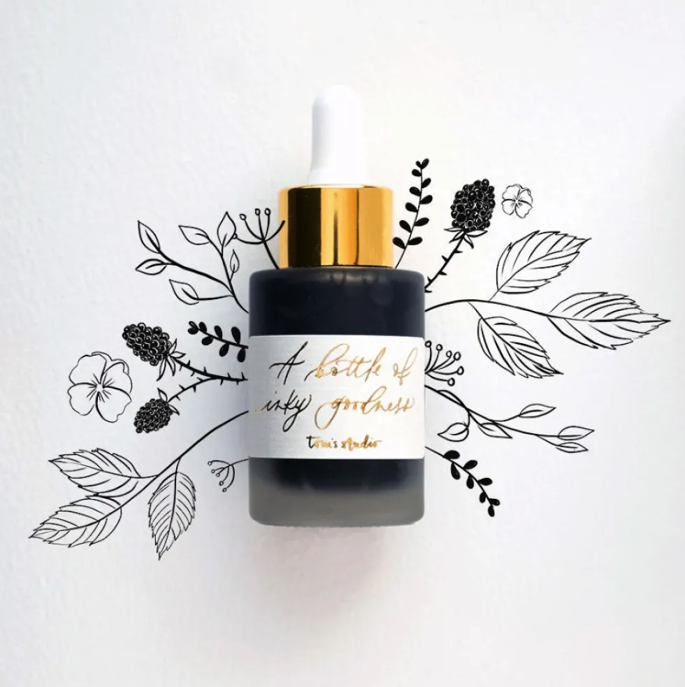 Tusz akrylowy do kaligrafii - Tom's Studio - Black India 30 ml