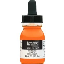 Tusz akrylowy - Liquitex - Bright Orange, 30 ml