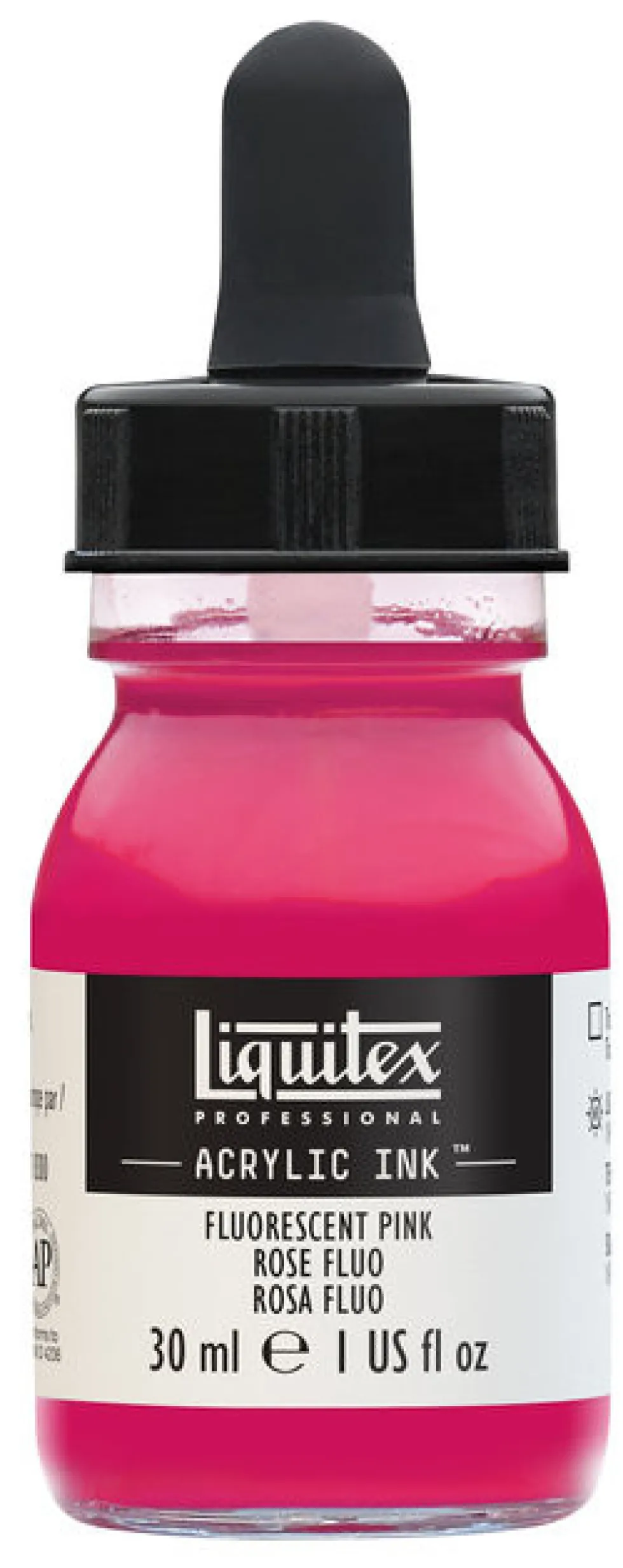 Tusz akrylowy - Liquitex - Fluorescent Pink, 30 ml