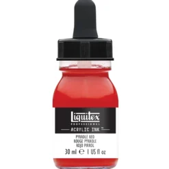 Tusz akrylowy - Liquitex - Pyrrole Red, 30 ml