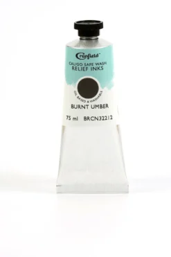 Tusz Caligo Safe Wash Relief - Cranfield - Burnt Umber 75 ml
