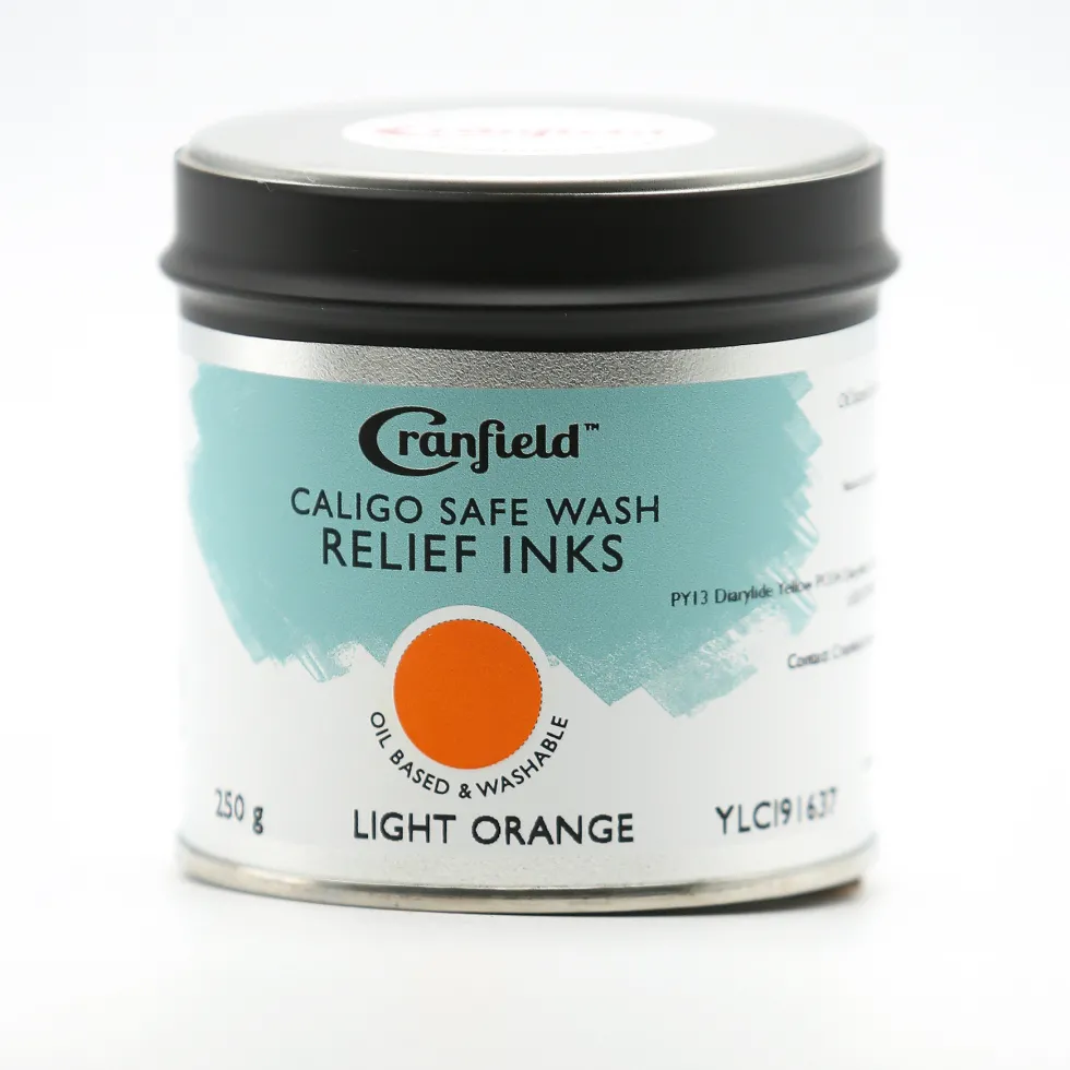 Tusz Caligo Safe Wash Relief - Cranfield - Light Orange 250 g