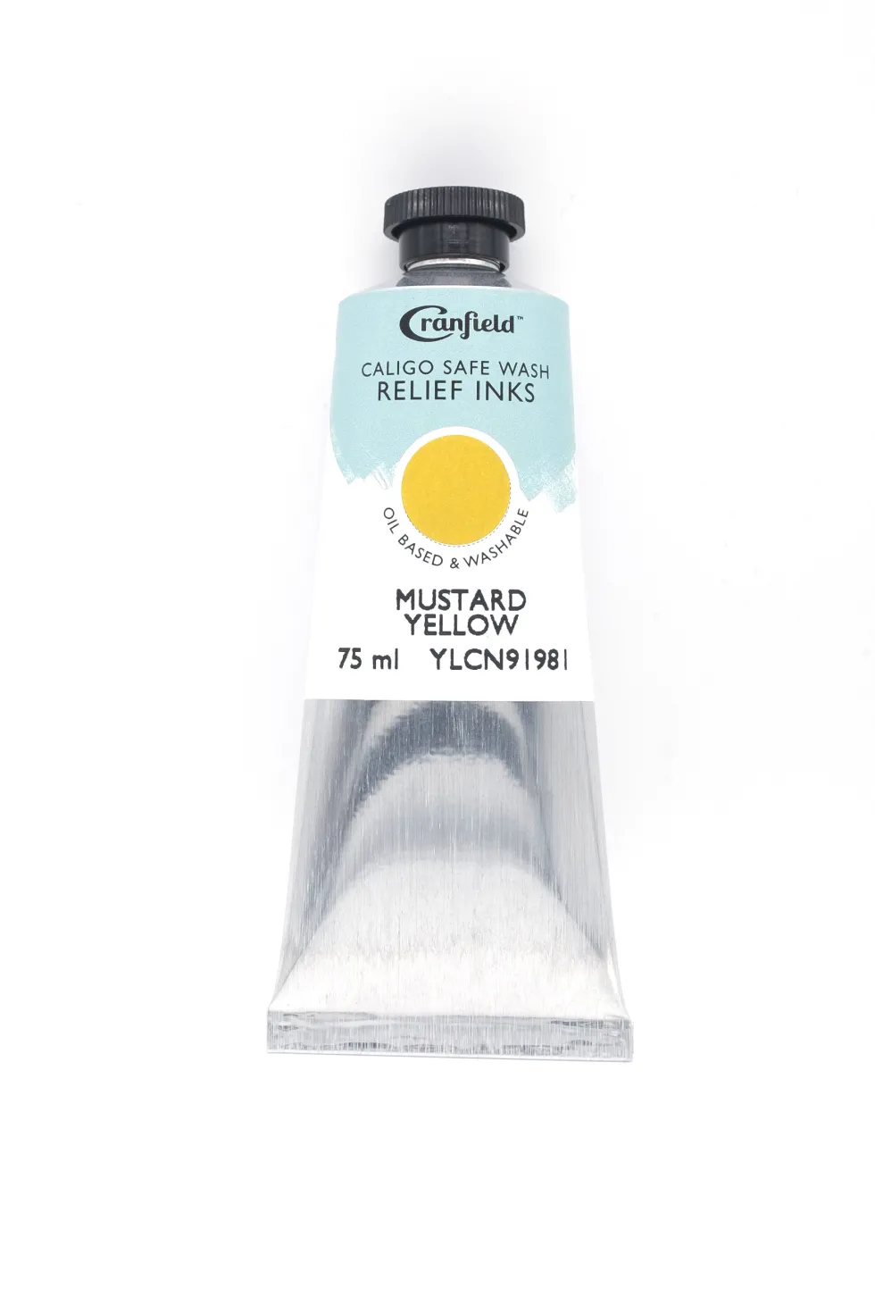 Tusz Caligo Safe Wash Relief - Cranfield - Mustard Yellow 75 ml