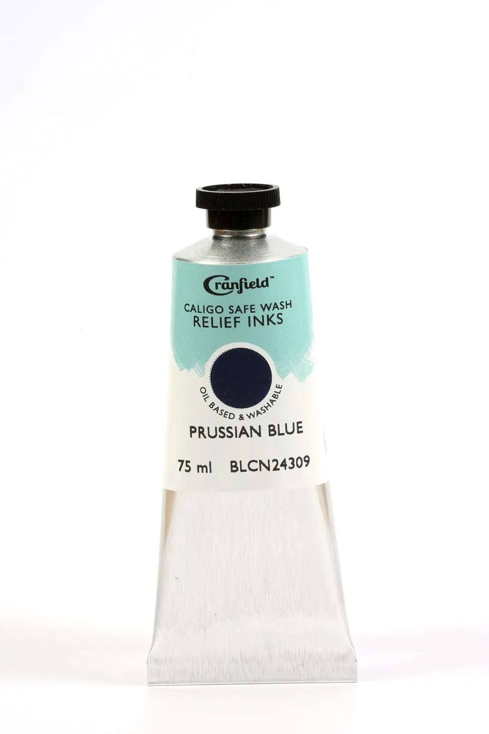 Tusz Caligo Safe Wash Relief - Cranfield - Prussian Blue 75 ml
