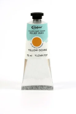 Tusz Caligo Safe Wash Relief - Cranfield - Yellow Ochre 75 ml